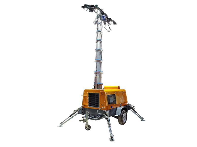 YGNE YY-4TN4000 9m 移动拖车发电机灯塔